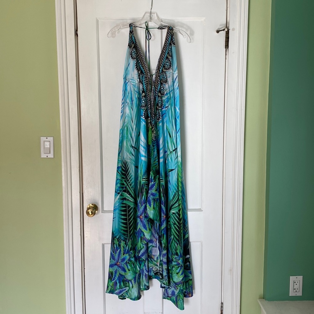 ASA Kaftan halter dress